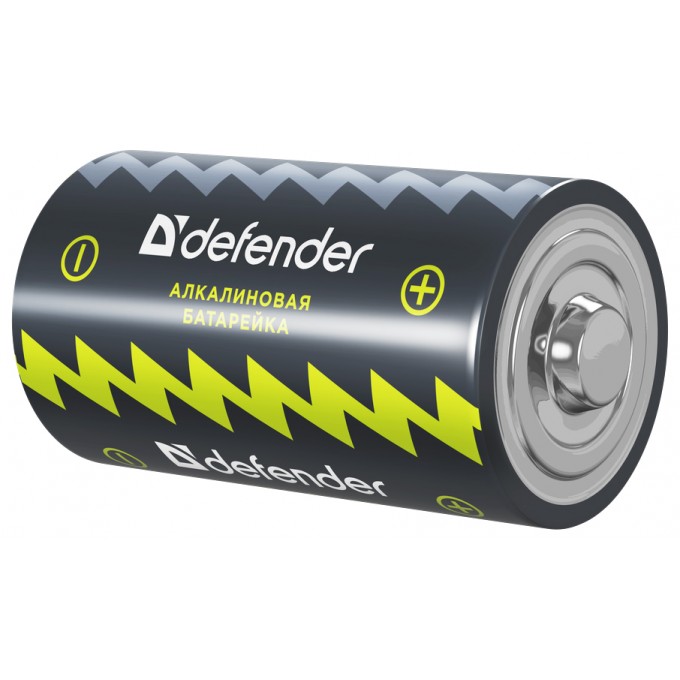 Батарейка DEFENDER LR14 2 шт 56032